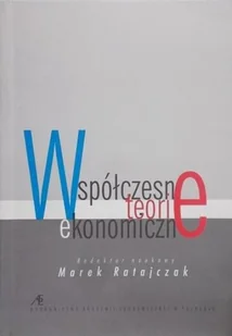 Współczesne teorie ekonomiczne - Biznes - miniaturka - grafika 1