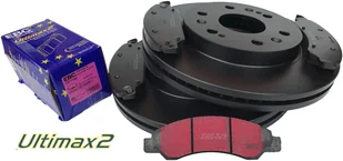 Przednie klocki Ultimax2 + tarcze hamulcowe 330mm EBC seria PREMIUM Cadillac Escalade AWD 2007-2008 - Tarcze hamulcowe - miniaturka - grafika 15