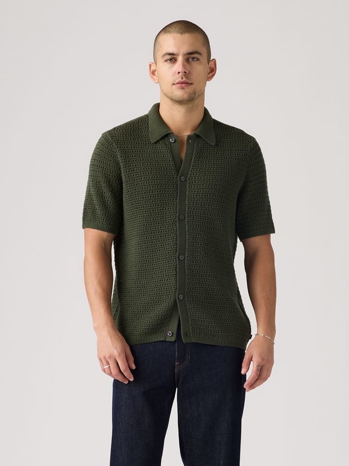 Levi's Koszula dzianinowa - Standard fit - w kolorze zielonym