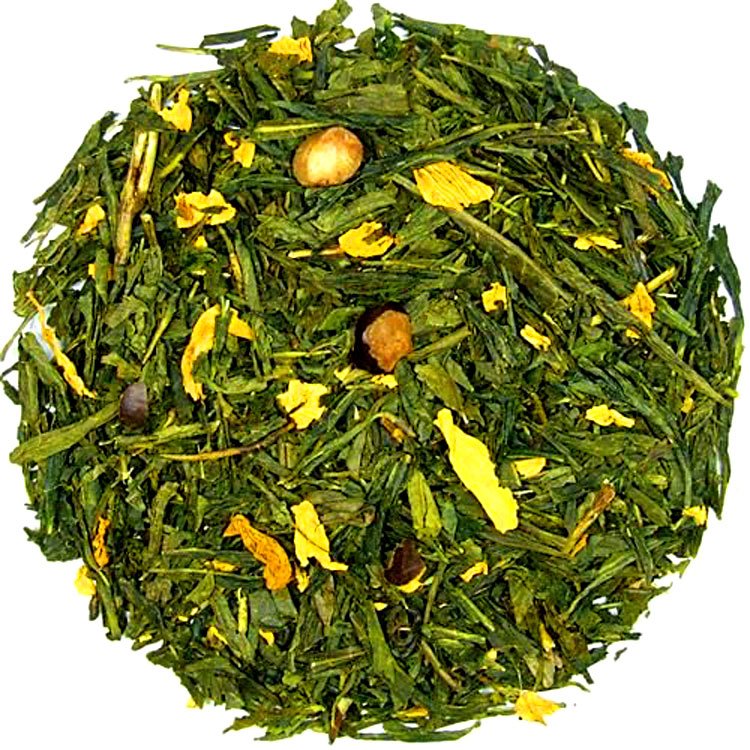 Herbata Zielona Sencha China Guarana Pobudza 1kg