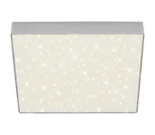 Lampy sufitowe - Briloner 7078-414 - LED Plafon STAR SKY LED/21W/230V 28x28 cm srebrny - miniaturka - grafika 1