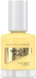 Lakier do paznokci Max Factor Miracle Pure Nail Polish 500-Lemon Tea 12 ml (3616303252571) - Lakiery do paznokci - miniaturka - grafika 1