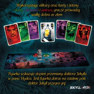 GRA JEKYLL I HYDE - NASZA KSIEGARNIA - Gry planszowe - miniaturka - grafika 6