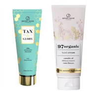 Balsamy i kremy do opalania - 7suns Tan&Glory 200x Mega Bronzer Edition + Krem Do Rąk 75ml - miniaturka - grafika 1