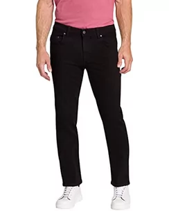 Spodnie męskie - Pioneer Authentic dżinsy męskie Rando | spodnie męskie | krój regular fit, czarny, 44W / 32L - grafika 1