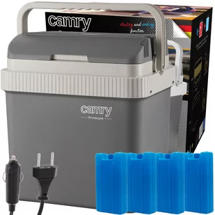 Lodówka Turystyczna Camry 21L Samochodowa | Cr8065/W270Ml*4 - Lodówki turystyczne - miniaturka - grafika 1