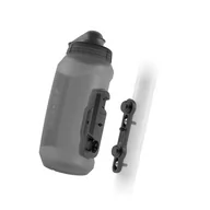 Shakery i bidony sportowe - Bidon Fidlock Twist 750 COMPACT transp. czarny + Baza Bike 09676(TBL) - miniaturka - grafika 1