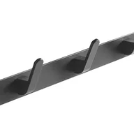 Wieszaki łazienkowe - Haczyk na ubrania - Wieszak na ręczniki - Stop aluminium - 1 sztuka - 43 cm - Czarny - miniaturka - grafika 1