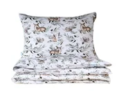 Pościel dla dzieci - Pościel dziecięca 100x160 Sarenka i przyjaciele z plecaczkiem - miniaturka - grafika 1