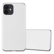 Etui i futerały do telefonów - Pokrowiec Do Apple iPhone 12 PRO MAX Etui w METAL SREBRNY Hard Case Cover Obudowa Ochronny Cadorabo - miniaturka - grafika 1