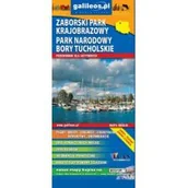 Przewodniki - Plan Zaborski Park Krajobrazowy Park Narodowy Bory Tucholskie Plan - miniaturka - grafika 1