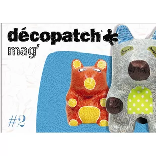 Broszura Z Instrukcjami I Inspiracjami Śmieszne Zwierzęta Mag02, Decopatch - Decoupage - miniaturka - grafika 1