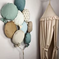 Kołdry i poduszki dla dzieci - Balon dekoracyjny do pokoju dziecka muślin - miniaturka - grafika 1