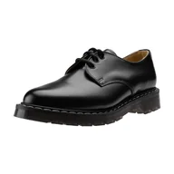 Botki męskie - półbuty SOLOVAIR - 3 EYE GIBSON SHOE (BLACK HI-SHINE) S3-995-BK-G-39.5 - miniaturka - grafika 1