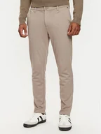 Spodnie męskie - Only & Sons Chinosy 22010209 Khaki Regular Fit - miniaturka - grafika 1