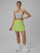 Spódnice - 4F Spódnica treningowa szybkoschnąca damska - zielona XS - miniaturka - grafika 1