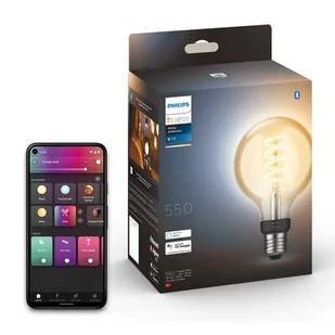 Philips Hue Philips Hue White ambiance Żarówka Filament G93 E27 - Systemy inteligentnych domów - miniaturka - grafika 1