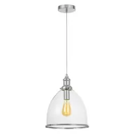 Lampy sufitowe - LAMPA WISZĄCA CHROMOWANA NOWOCZESNA DOLOMIA - miniaturka - grafika 1