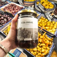 Pasztet i przetwory mięsne - Oliwki Ze Wsi Colossal w oliwie 410 g - miniaturka - grafika 1
