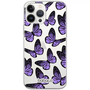 Etui Babaco dedykowane do Huawei P30 Lite, wzór: Motyle 002 Etui częściowo przeźroczyste, oryginalne i oficjalnie licencjonowane - Etui i futerały do telefonów - miniaturka - grafika 1