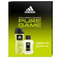 Zestawy kosmetyków damskich - Adidas, Pure Game, Zestaw Kosmetyków, 2 Szt. - miniaturka - grafika 1