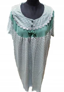 BAWEŁNIANA koszula nocna dla MAMY/BABCI XXXL - Piżamy ciążowe - miniaturka - grafika 1