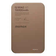 Powerbanki - Momax Q.Mag X Powerbank magnetyczny 10.000 mAh kompatybilny z MagSafe - Piaskowy - miniaturka - grafika 1