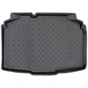 Maty bagażnikowe - Mata bagażnika Standard do Skoda FABIA IV od 2021 Hatchback dolna podłoga bagażnika wersja z kołem dojazdowym niepełnowymiarowe - miniaturka - grafika 1