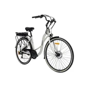 Rowery elektryczne - TrybEco Fantom Trekking Damski Biały - miniaturka - grafika 1
