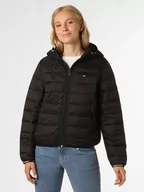 Kurtki damskie - Tommy Jeans - Damska kurtka pikowana, czarny - miniaturka - grafika 1