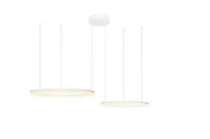 Lampy sufitowe - Lampa wisząca Halo AZ4977 LED 90W pierścienie czarna - miniaturka - grafika 1