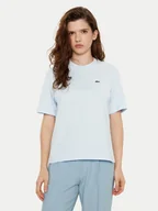Koszulki i topy damskie - Lacoste T-Shirt TF7215 Błękitny Regular Fit - miniaturka - grafika 1