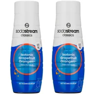 Syropy i koncentraty owocowe - 2x SYROP SODASTREAM IZOTONIK GREJPFRUT POMARAŃCZA KONCENTRAT 440ML - miniaturka - grafika 1