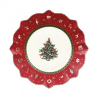 Talerze - Villeroy & Boch Toy's Delight Talerz sałatkowy czerwony średnica: 24 cm 14-8585-2640 - miniaturka - grafika 1