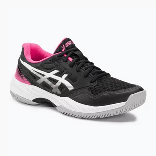 Buty sportowe damskie - Buty do squasha damskie ASICS Gel-Court Hunter 3 black/white - grafika 1