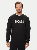 Bluzy męskie - Boss Bluza C-Soleri 04 50521117 Czarny Relaxed Fit - miniaturka - grafika 1