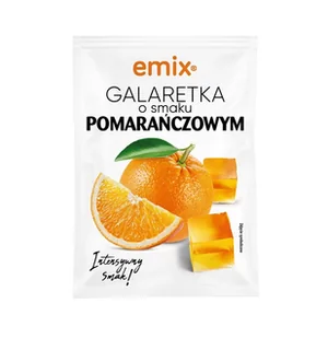 Emix Galaretka pomarańcza 75g - Galaretki - miniaturka - grafika 1