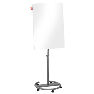 Flipchart mobilny szklany suchościeralny magnetyczny 70x100cm - Tablice i flipcharty - miniaturka - grafika 1