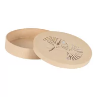 Decoupage - PUDEŁKO OKRĄGŁE Z WZOREM KWIATOWYM 15 X 15 X 3 CM BT076 C, DECOPATCH - miniaturka - grafika 1