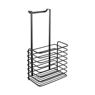 Czarna metalowa półka kuchenna Metaltex Galileo Lava Tall - Półki do kuchni - miniaturka - grafika 1