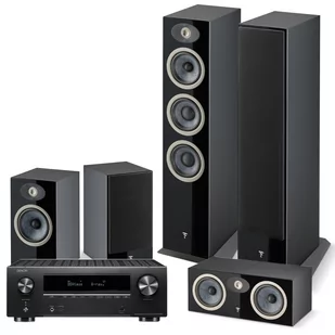 Kino domowe Kino domowe: Denon AVR-X1700H + Focal THEVA N2/N1/CENTER, Kolor: Light Wood - Kino domowe - miniaturka - grafika 1