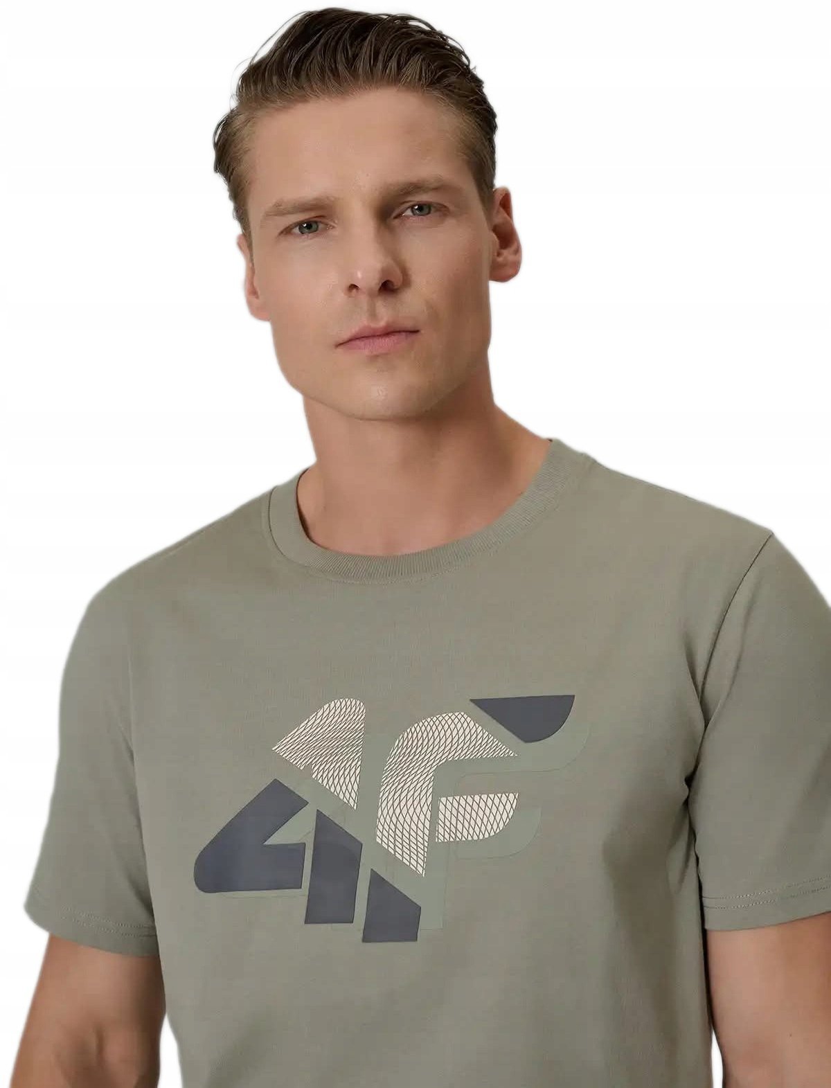 4f KOSZULKA MĘSKA SPORTOWA T-SHIRT 4F OKRĄGŁY DEKOLT M2667