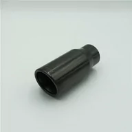 Układ wydechowy - akcesoria - Końcówka tłumika 76x180mm spaw 57mm czarna - miniaturka - grafika 1