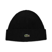 Czapki męskie - Lacoste Wełniana czapka - miniaturka - grafika 1