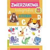 Książki edukacyjne - Zwierzakowa kaligrafia Literki Nowa - miniaturka - grafika 1