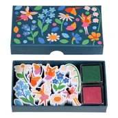 Zabawki kreatywne - Zestaw ministempli Fairies in the Garden – Rex London - miniaturka - grafika 1