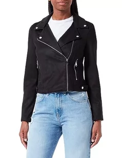Bestseller A/S Damska kurtka VMJOSE AW23 Short Faux Suede NOOS, czarna, XL, Schwarz, XL - Kurtki damskie - miniaturka - grafika 1