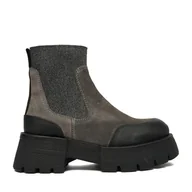 Botki damskie - Sztyblety G-Star Raw CEO-WI16-525-05 Szary - miniaturka - grafika 1