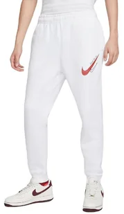 Spodnie Dresowe Nike Sportswear Swoosh DR9274-100 r. M - Spodnie sportowe męskie - miniaturka - grafika 1