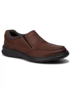 Clarks Półbuty Cotrell Free 261315667 Brązowy - Półbuty męskie - miniaturka - grafika 1